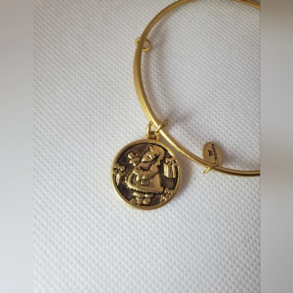 Chrysalis "Santa Claus" Gold Plated Expandable Bangle Bracelet - Picture 5 of 5